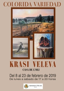 Exposici de pintura de KRASI VELEVA