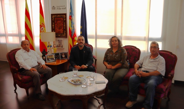 Reuni de l'alcalde amb una delegaci de la Universitat Nacional de Colmbia