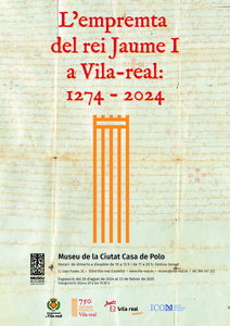 Exposici: L'empremta del rei Jaume i a vila-real: 1274-2024