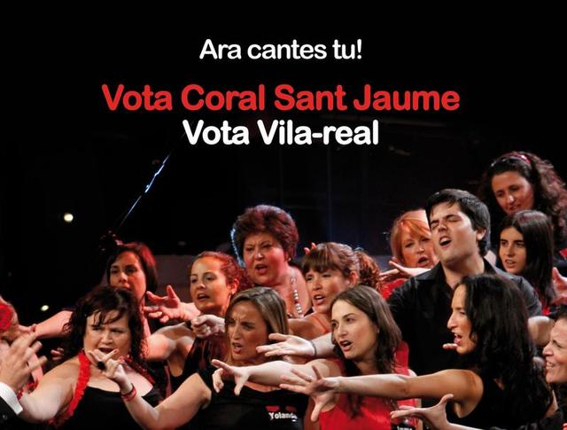 La Coral Sant Jaume de Vila-real, finalista de Cantem de cor_1