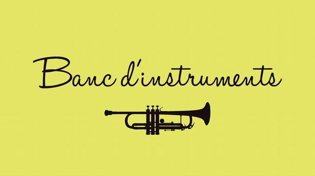 Banc d'instruments